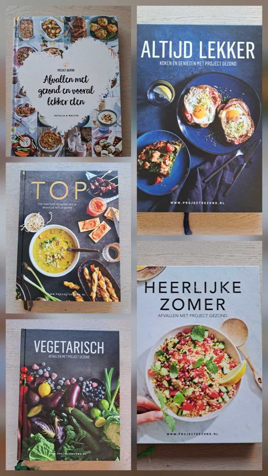 5x Project Gezond, Ophalen of Verzenden, Zo goed als nieuw, Gezond koken