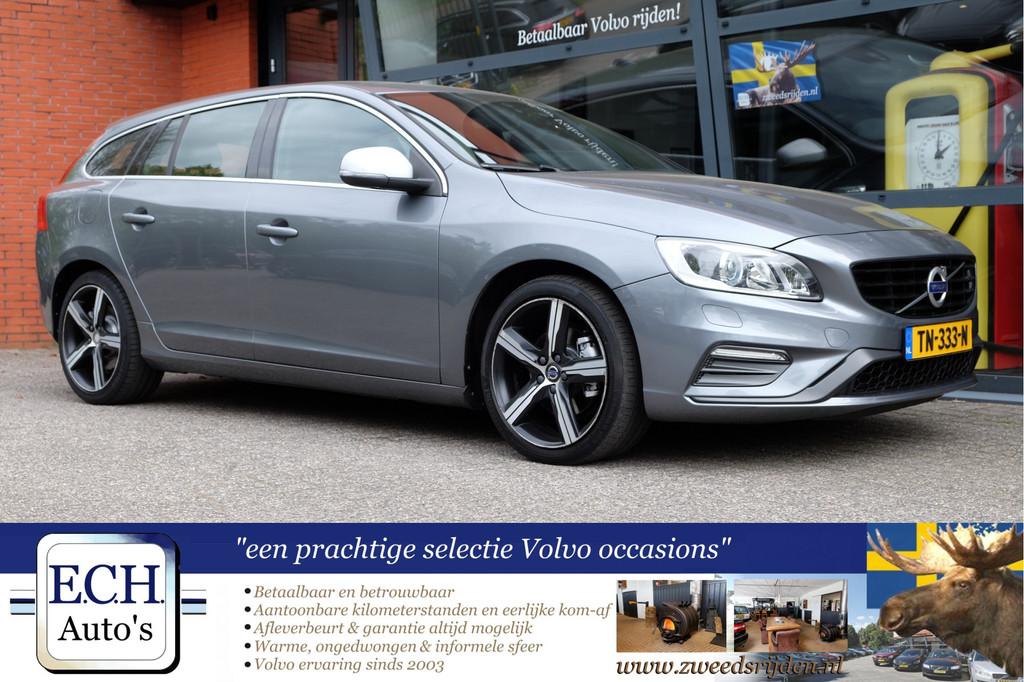 Volvo V60 2.0 T4 190 pk Aut. Business Sport, 18 inch, Trekha, Auto's, Volvo, Bedrijf, Te koop, V60, ABS, Airbags, Airconditioning