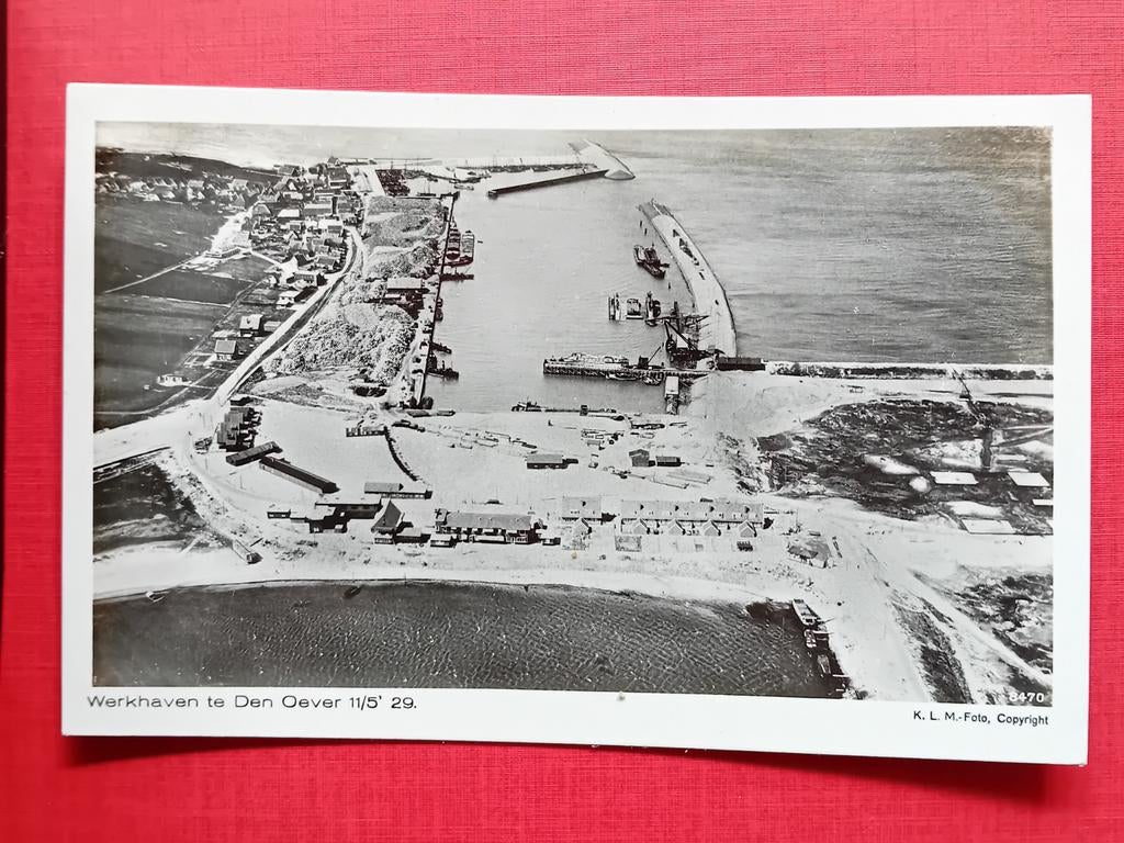 Ansichtkaart Den Oever, Ophalen of Verzenden, 1920 tot 1940, Noord-Holland