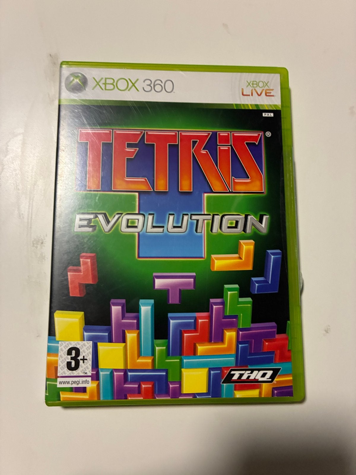 Tetris Evolution Xbox 360 - Klassiek puzzelplezier, Online, Puzzel en Educatief, Gebruikt, 1 speler