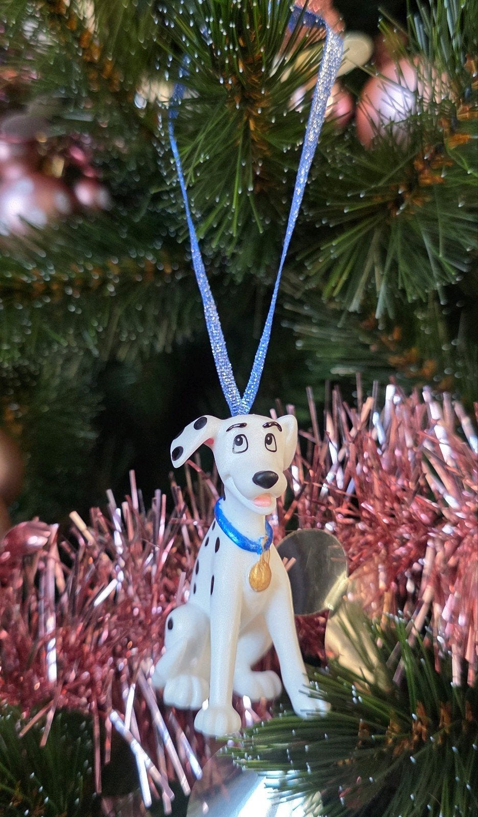 Disney Dalmatiër Perdita kerst ornament hanger kerstbal, Ophalen of Verzenden, Zo goed als nieuw