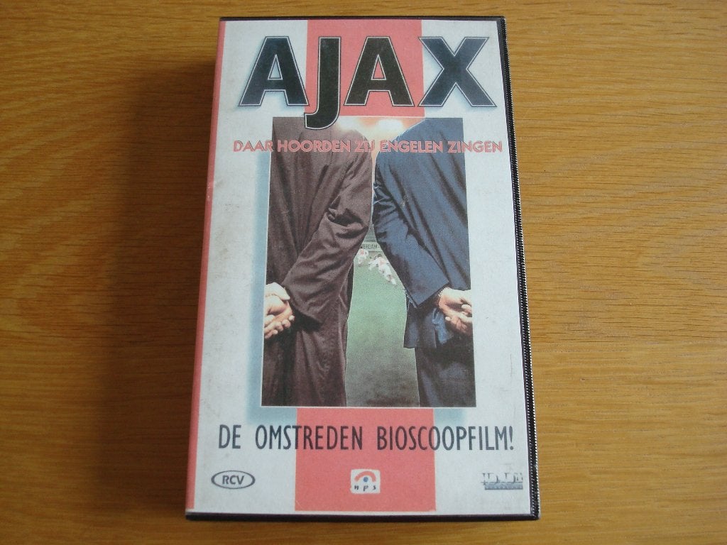 Video VHS Ajax, de omstreden Bioscoopfilm.Voetbal., Alle leeftijden, Ophalen of Verzenden, Zo goed als nieuw, Overige soorten