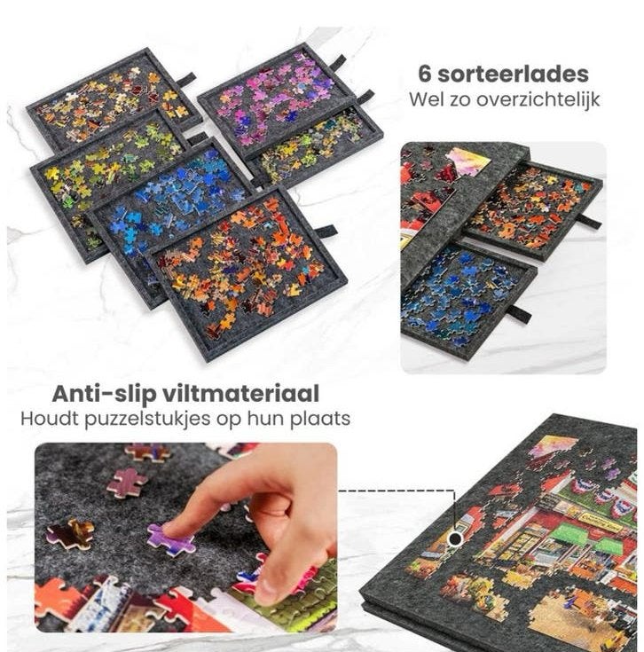 Nieuw Puzzelbord t/m 1000 stukjes - Puzzelmat - Puzzeltafel, Ophalen of Verzenden, 500 t/m 1500 stukjes, Nieuw