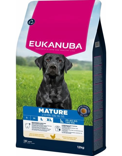 Eukanuba mature L 15kg, Dieren en Toebehoren, Ophalen of Verzenden, Hond