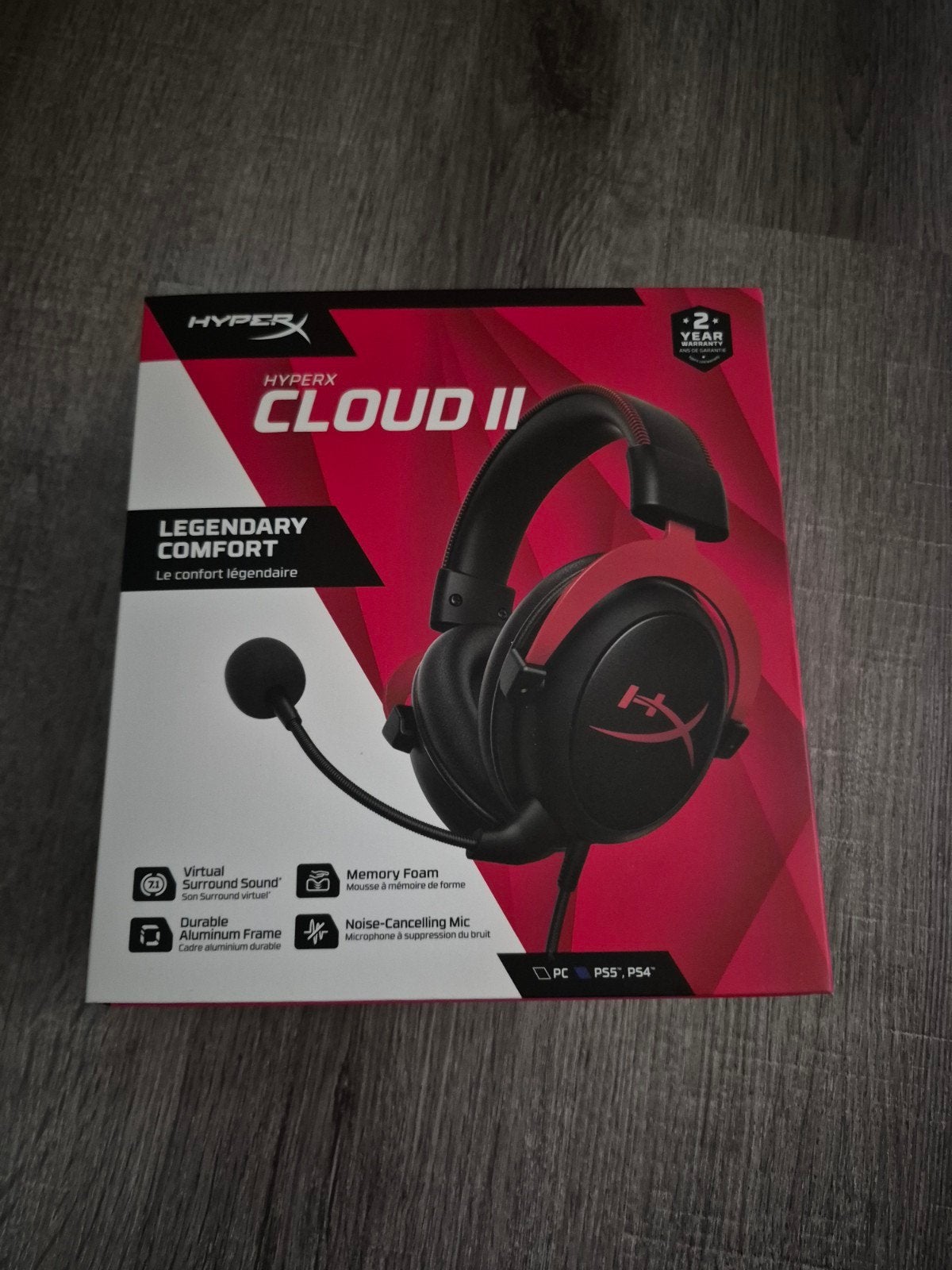 HyperX Cloud II  | Gaming Headset | 7.1 Surround Sound, Computers en Software, Ophalen of Verzenden, Gaming headset