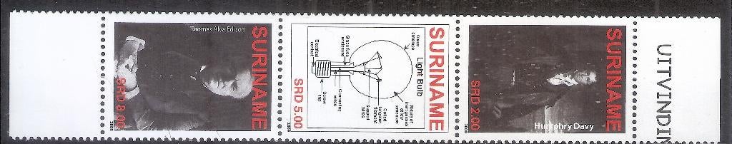 Suriname Rep.Nr 1603/1605  Postfris., Ophalen of Verzenden, Postfris