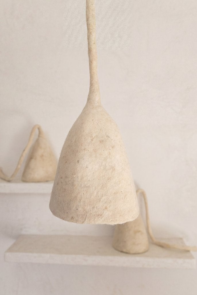 Lamp Wol, Ophalen of Verzenden, Rond