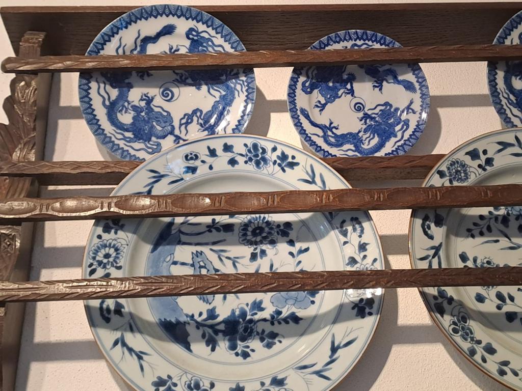 Antieke Japanse/Chinese sierborden van grootouders, Antiek en Kunst, Ophalen