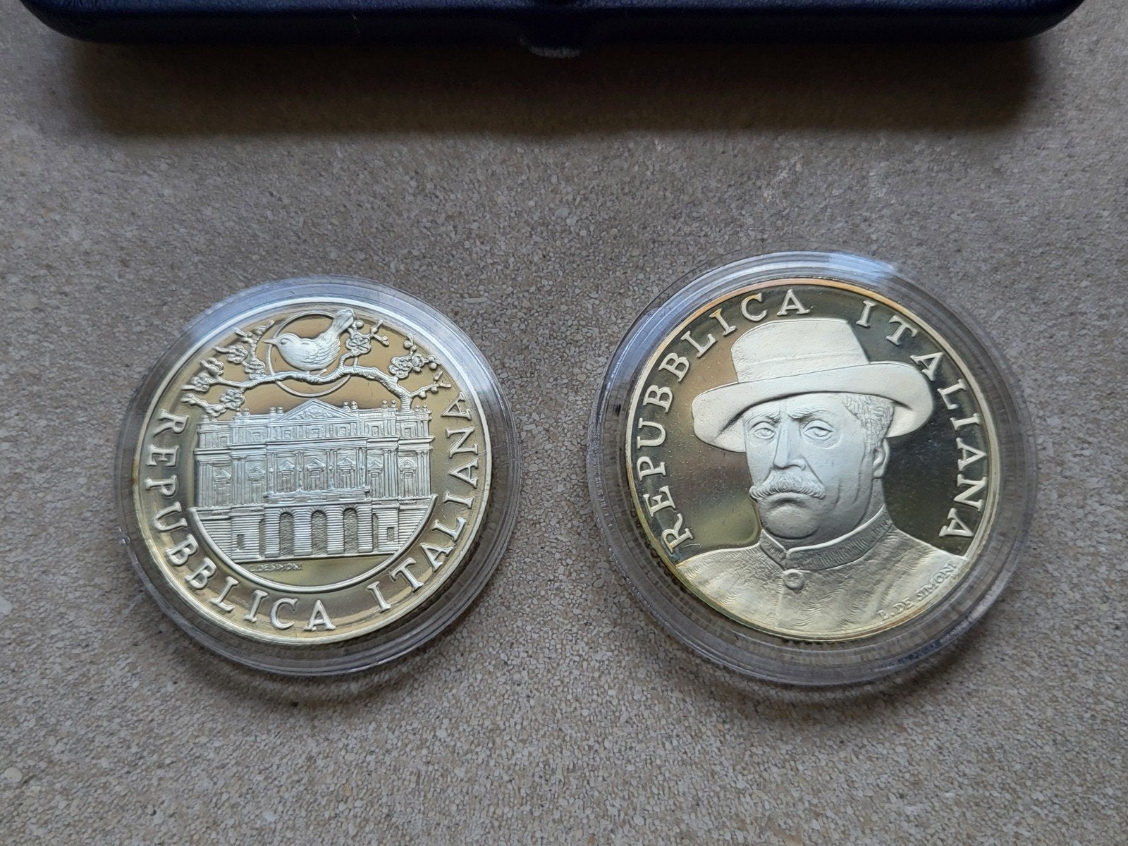 Zilveren munten set. Italië. Proof., Ophalen of Verzenden, Italië, Overige waardes