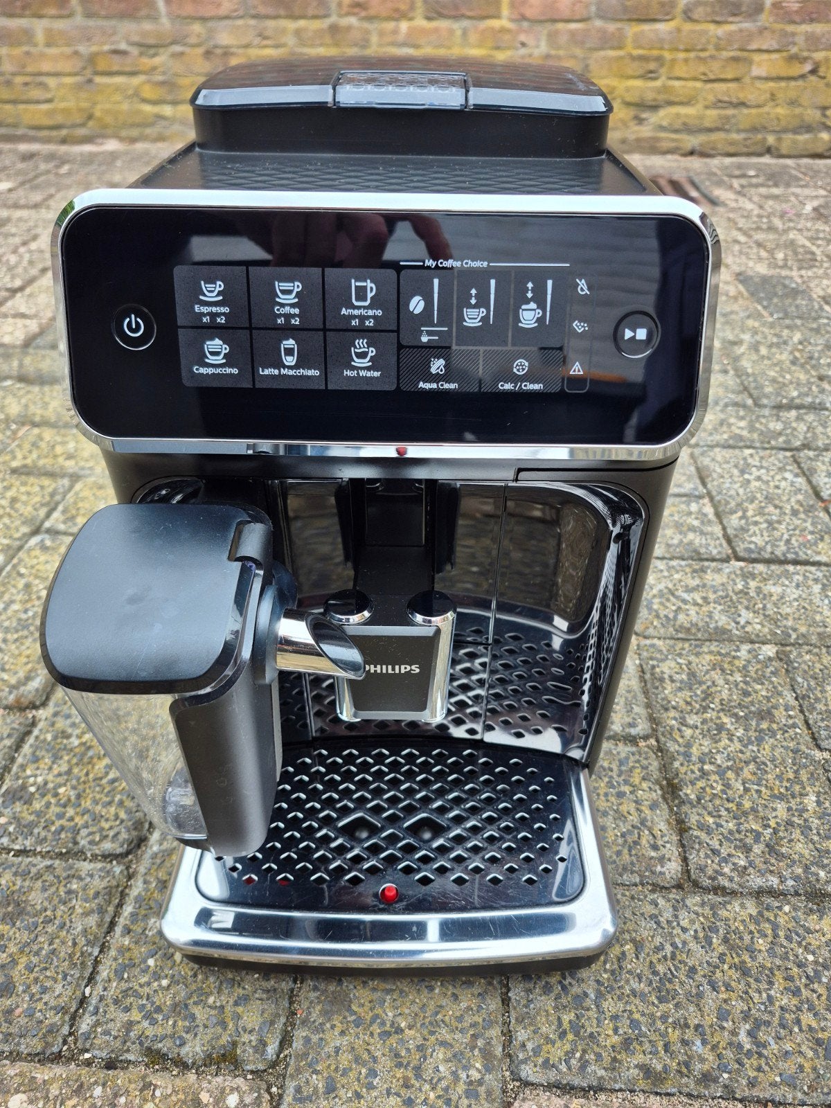 Philips lattego 3200 serie koffiemachine in nette staat, Afneembaar waterreservoir, Gebruikt, Koffiemachine, 4 tot 10 kopjes