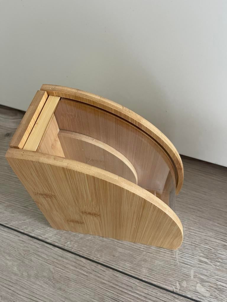 Filterhouder koffie, bamboe, nieuw, Ophalen, Nieuw