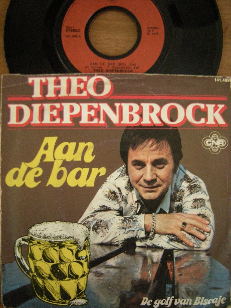 Theo Diepenbroek (Aan De Bar), Gebruikt, 7 inch, Ophalen of Verzenden, 1970 - 1979