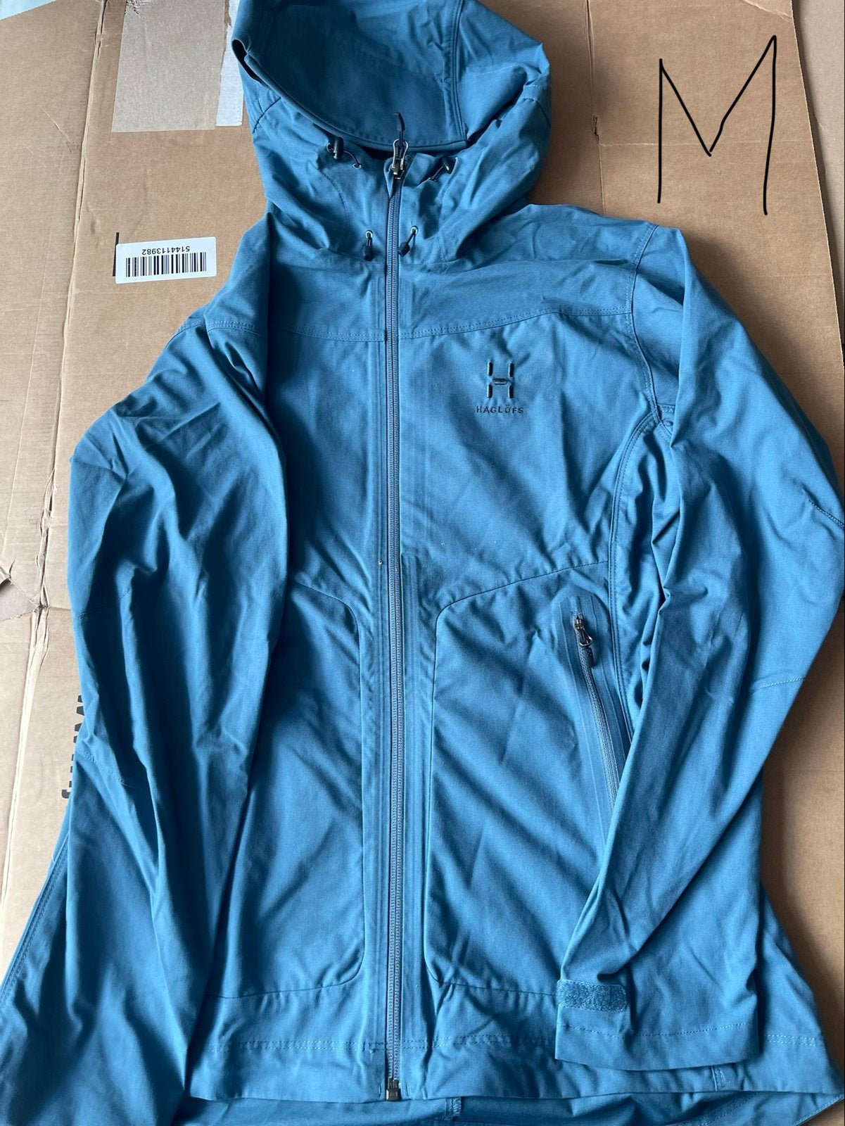 Haglöfs softshell jas maat M, Ophalen of Verzenden, Nieuw, Maat 38/40 (M), Blauw