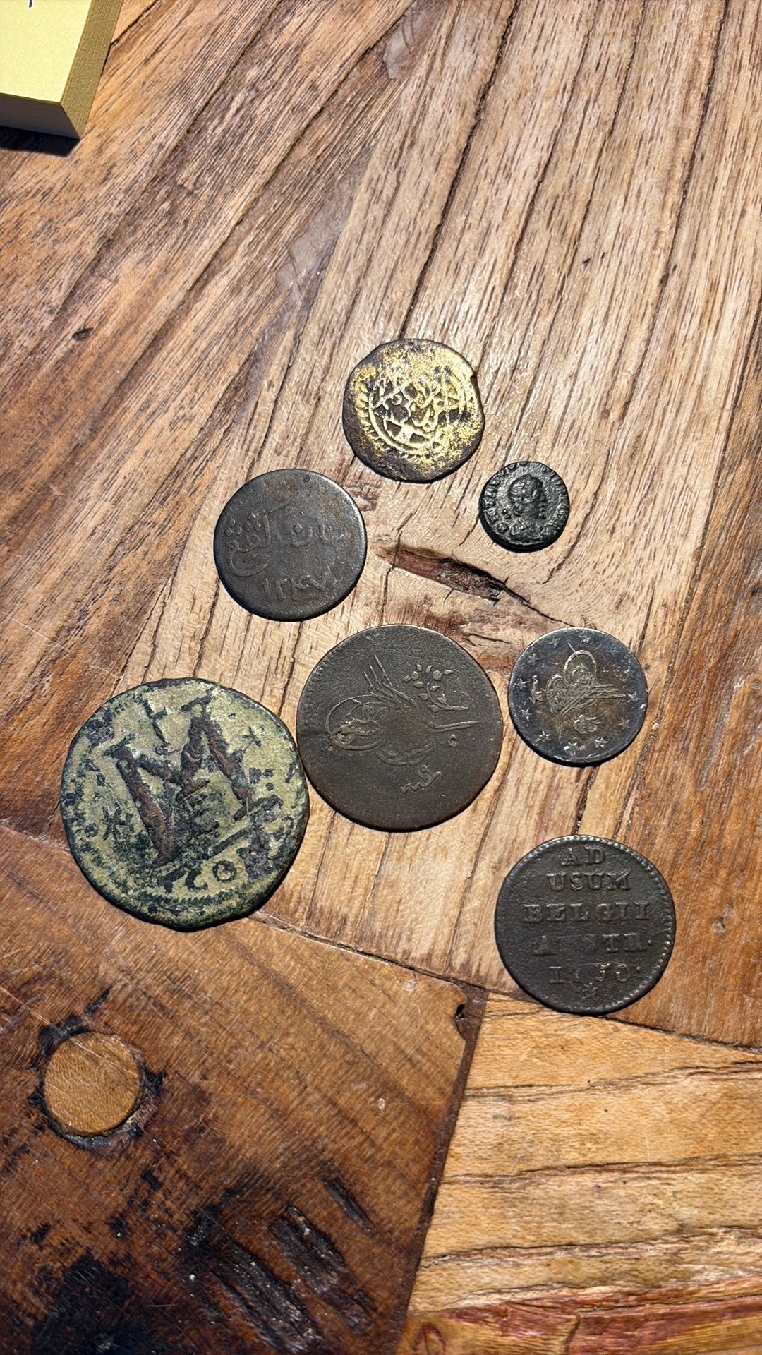 7 oude munten / nog leuke munten incl 1 van zilver, Verzenden, Buitenland, Munten