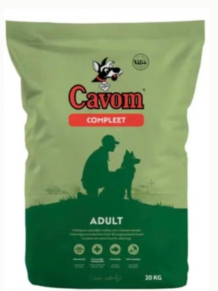 Cavom adult .zak 20kg dicht., Dieren en Toebehoren, Ophalen of Verzenden, Hond