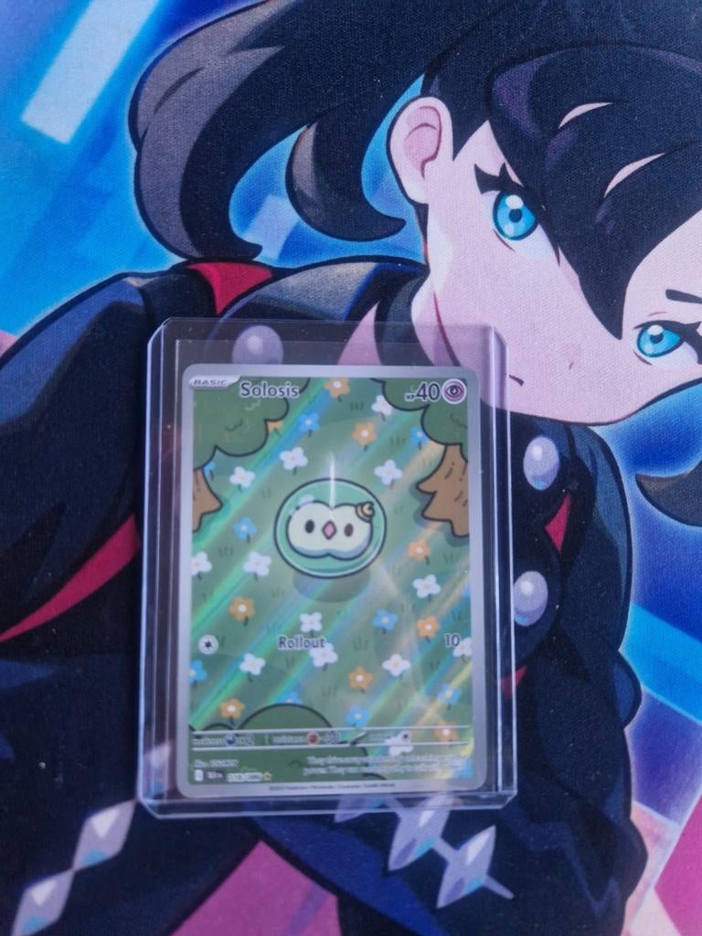 Solosis 118/086 Black Bolt Pokémon kaart, Ophalen of Verzenden, Nieuw, Losse kaart, Foil