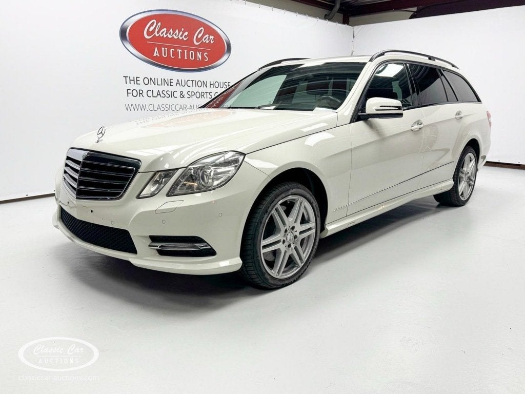Mercedes-benz E-KLASSE ESTATE E500 Avantgarde AMG Styling -, Auto's, Automaat, Gebruikt, Wit, E-Klasse