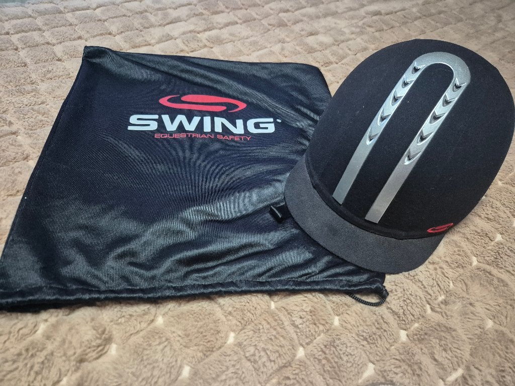 Paardrijcap SWING, Dieren en Toebehoren, Ophalen, Gebruikt, Dressuur, Overige merken