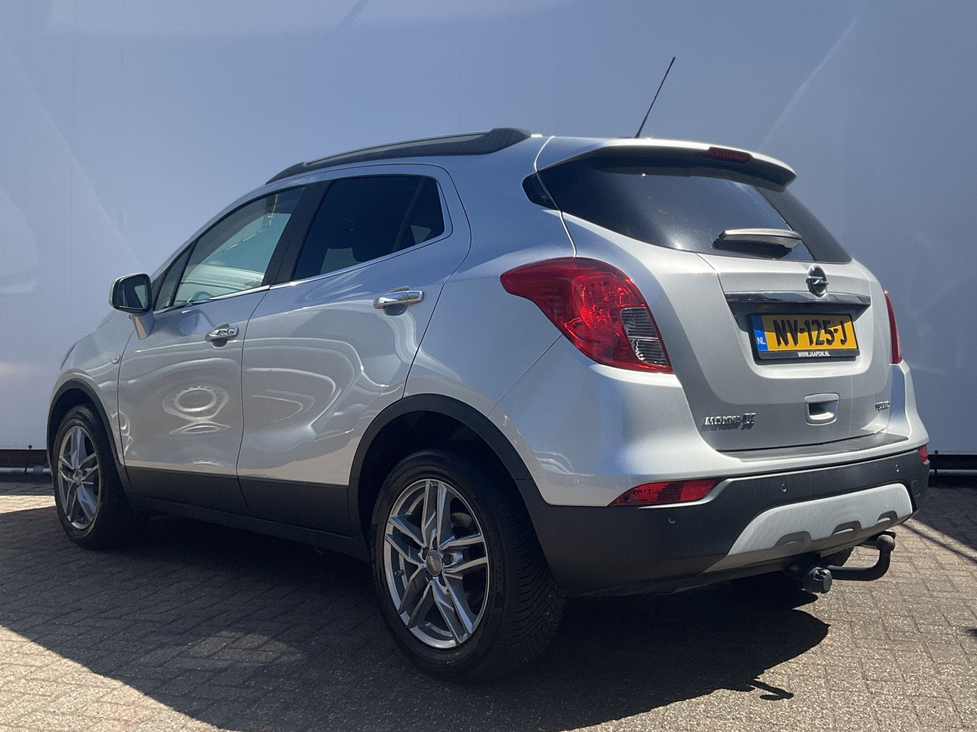 Opel Mokka X 1.4 Turbo Innovation Automaat Pano Trekhaak Lee, Auto's, Opel, Gebruikt, Euro 6, 1364 cc, Automatische klimaatregeling