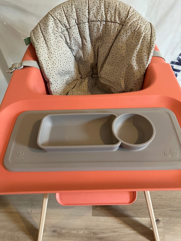 Stokke Clikk kinderstoel & accessoires, Kinderen en Baby's, Ophalen of Verzenden, Zo goed als nieuw, Meegroeistoel, Aanschuifbaar