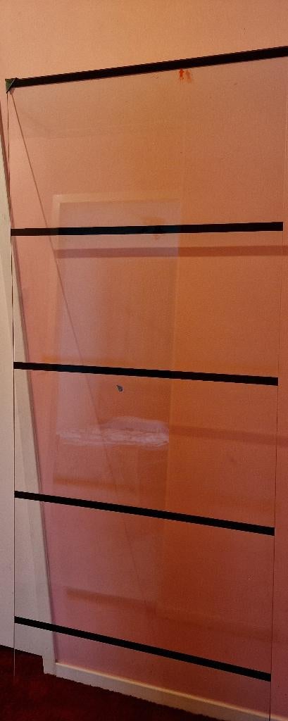 Spatscherm Douchewand glas, Huis en Inrichting, Ophalen, Nieuw