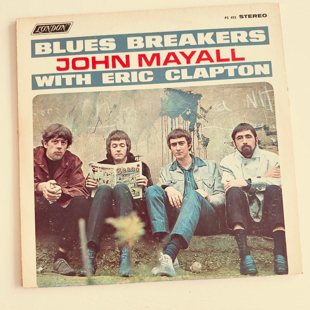 John Mayall with Eric Clapton - Blues Breakers (Beano Cover), Cd's en Dvd's, Vinyl | Pop, Gebruikt, Originele persing, 1960 - 1969