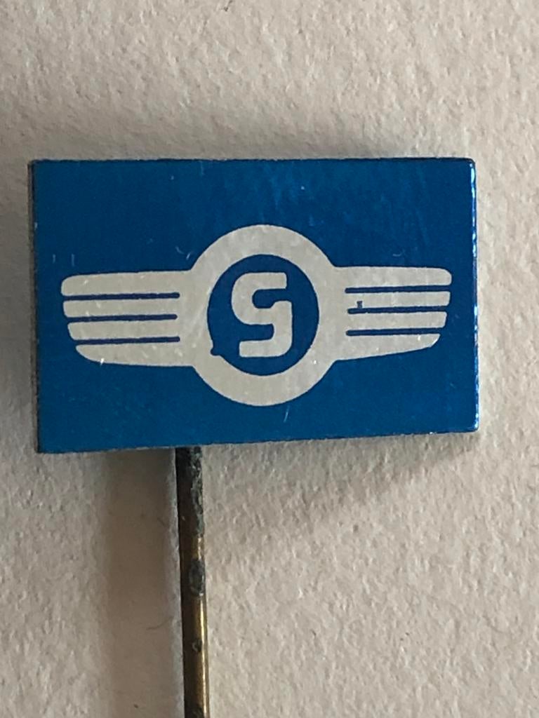 Vintage speldje van Goggomobil - voormalig Duits automerk, Ophalen of Verzenden, Gebruikt, Merk, Speldje of Pin