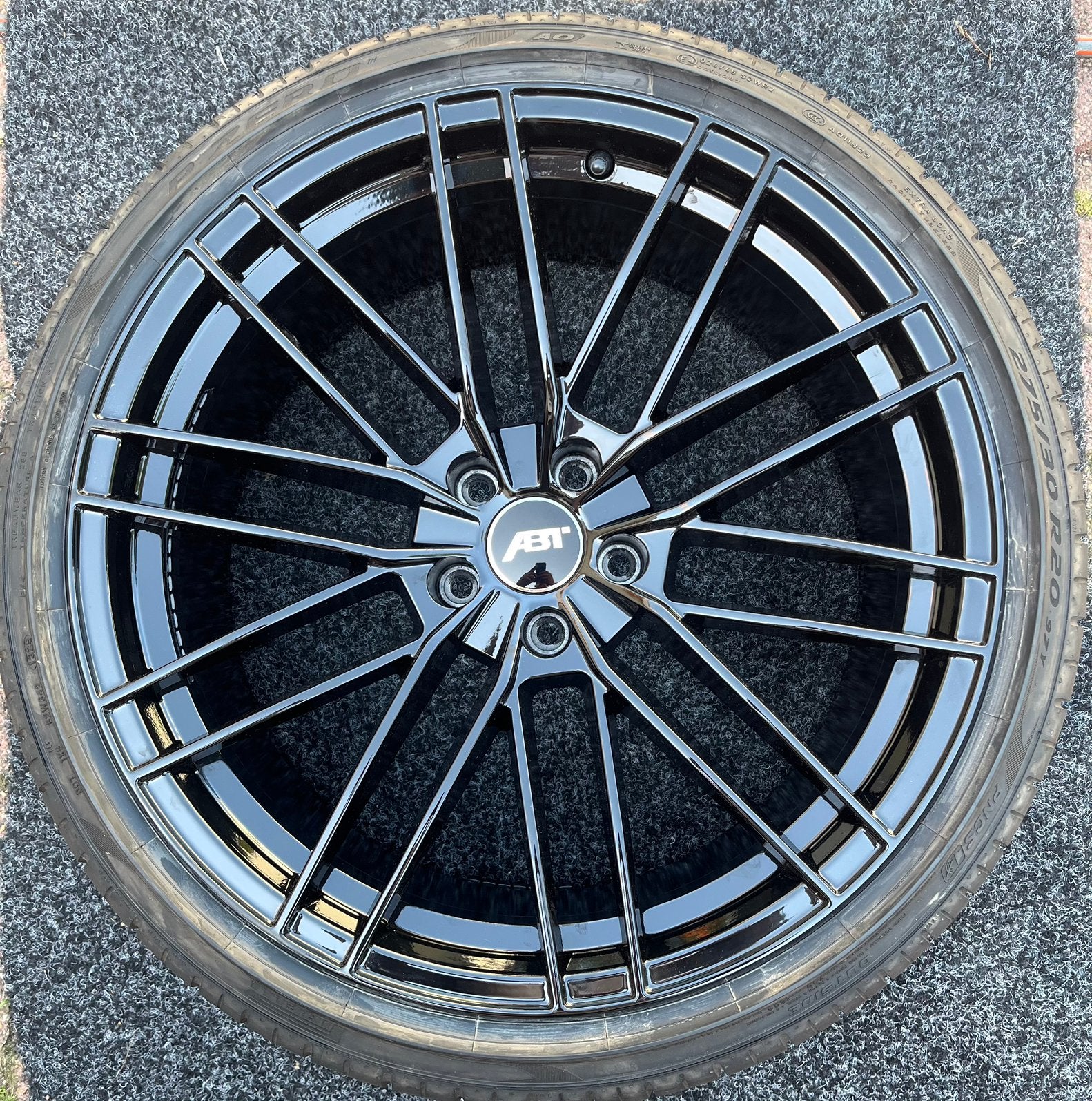 Nieuwe Set 20” audi ABT velgen met Pirelli P zero AO, Ophalen of Verzenden, Nieuw