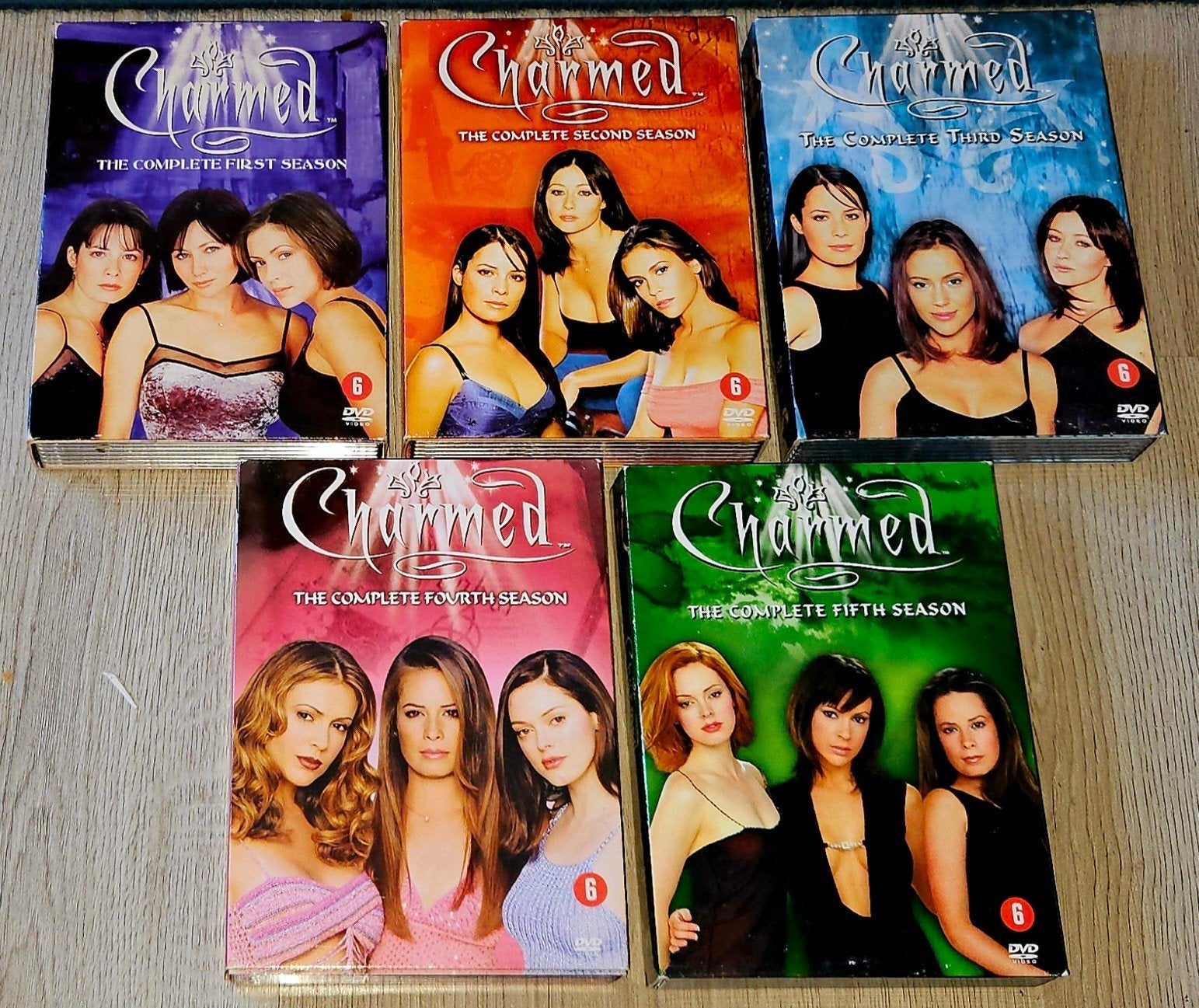 Charmed - Seizoen 1 t/m 5 - 30DVD Boxset, Ophalen of Verzenden, Seizoen 1, Vanaf 12 jaar, Gebruikt