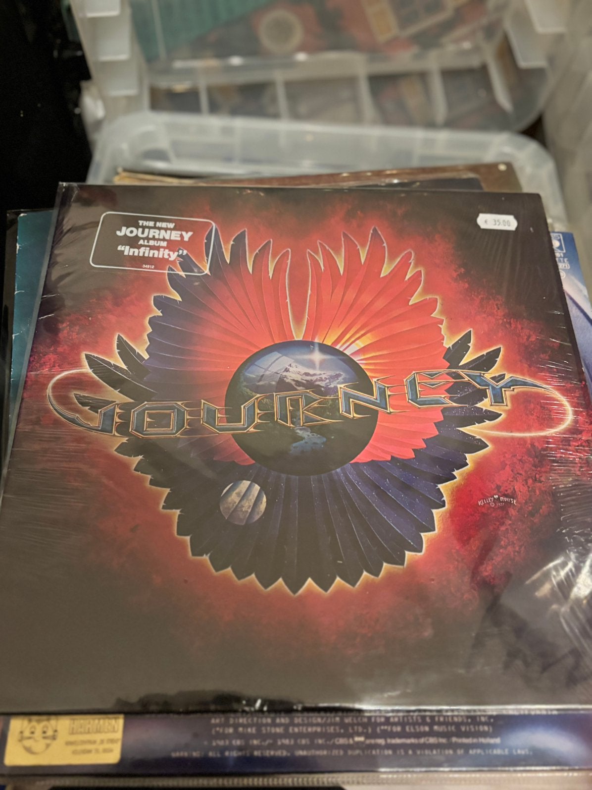 Partij journey vinyl rock lp,s en picture disc, Ophalen, Zo goed als nieuw