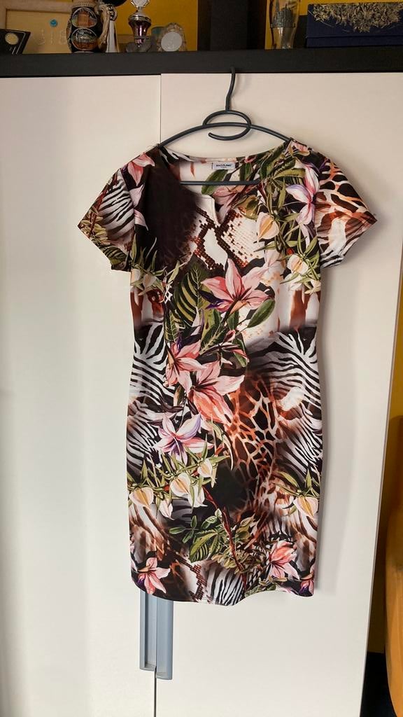 Dazzling zomer jurkje zgan L, Kleding | Dames, Ophalen of Verzenden, Zo goed als nieuw, Boven de knie