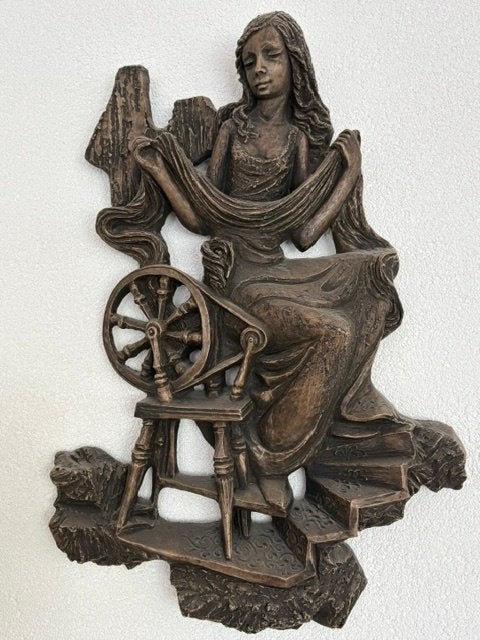 Wanddecoratie De Spinster, Ophalen