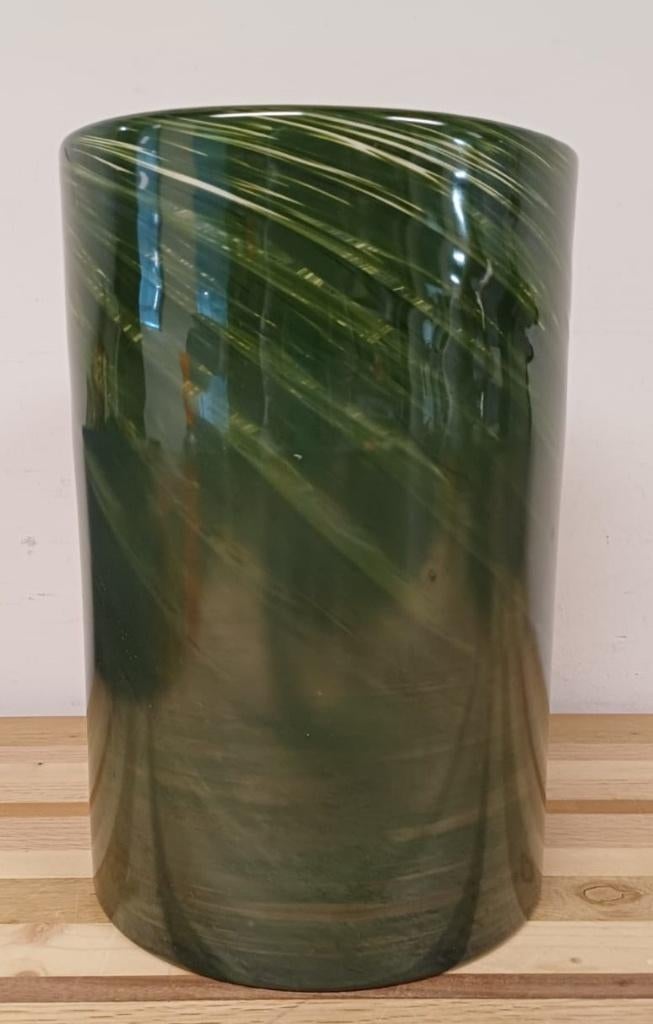 Riverdale vaas Trendhopper - groen, Huis en Inrichting, Woonaccessoires | Vazen, Zo goed als nieuw, Groen, Minder dan 50 cm, Glas