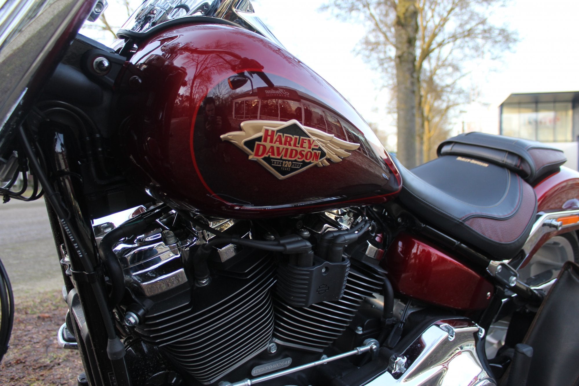 Harley-Davidson Fat Boy FLFBS 120 Anniversary Edition, Motoren, Motoren | Harley-Davidson, Bedrijf, Meer dan 35 kW, Overig, LED Verlichting