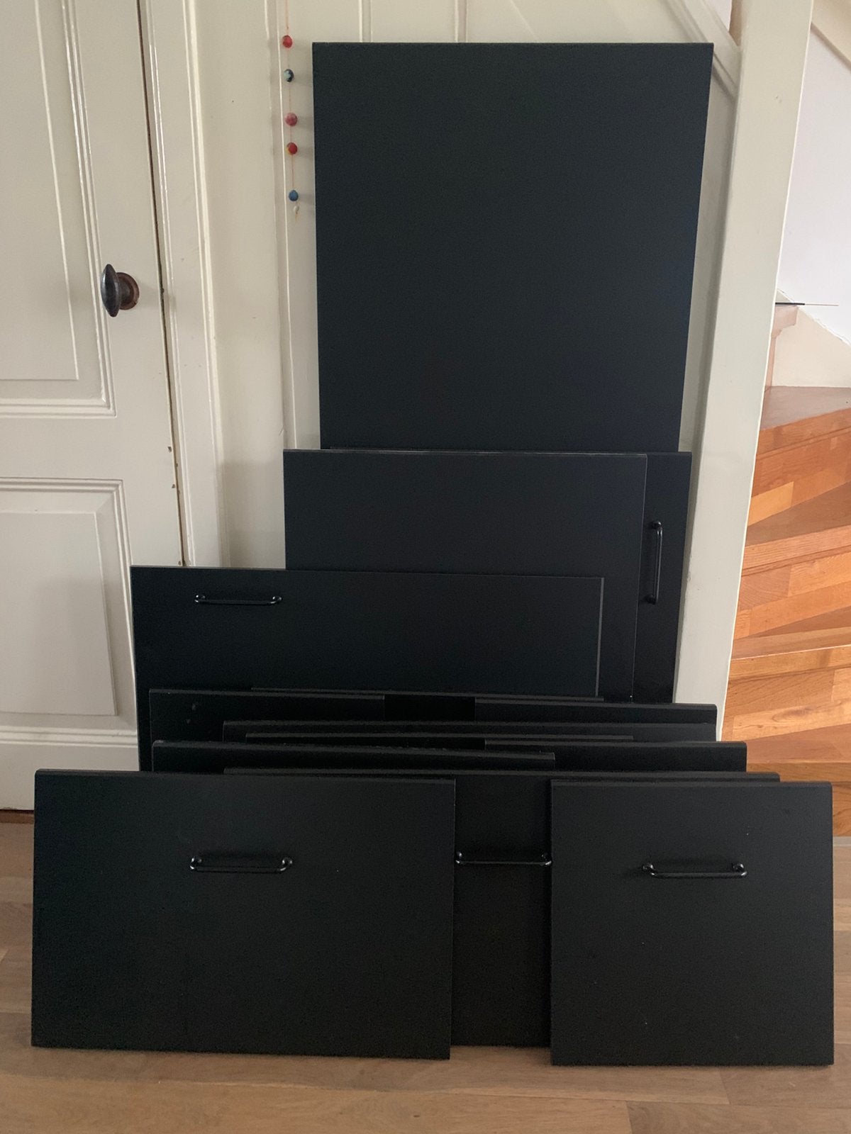 IKEA keukenkast fronten, Ophalen, Gebruikt, 75 cm of meer, Zwart