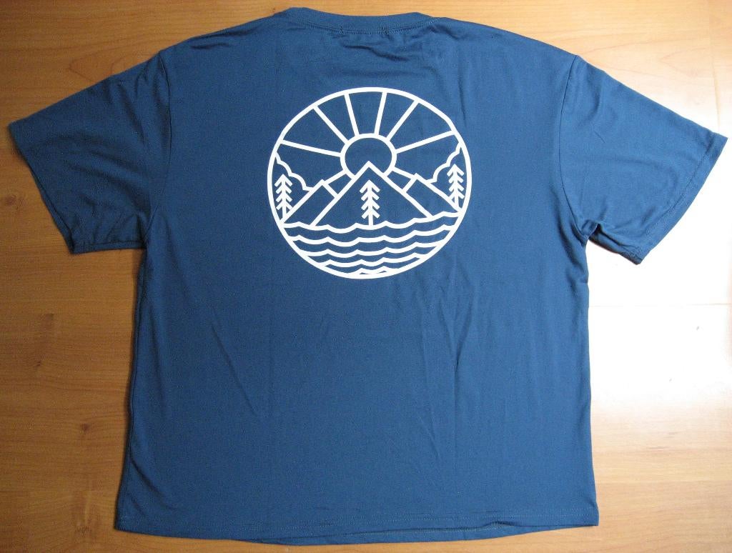 Blauw shirt M/38, Maat 38/40 (M), Blauw, Ophalen of Verzenden, Zo goed als nieuw