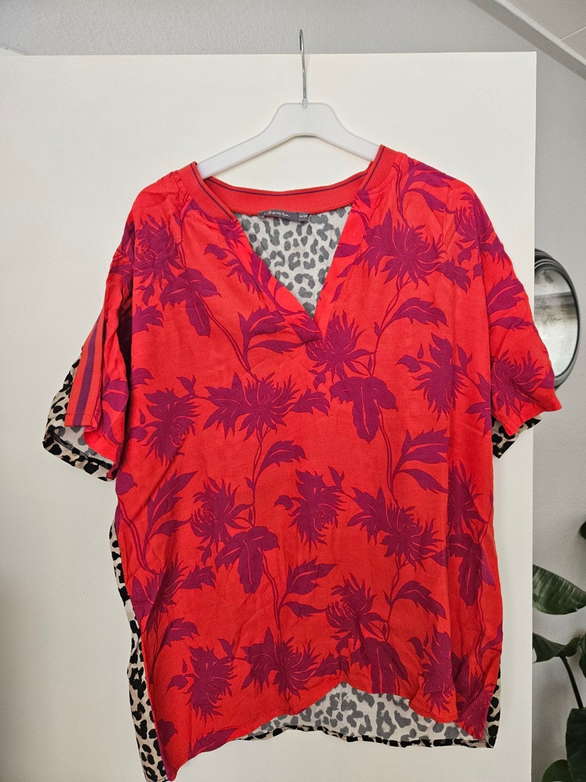 Geisha Blouse met Luipaardprint en Bloemenpatroon, Kleding | Dames, Maat 38/40 (M), Geisha, Ophalen of Verzenden, Zo goed als nieuw