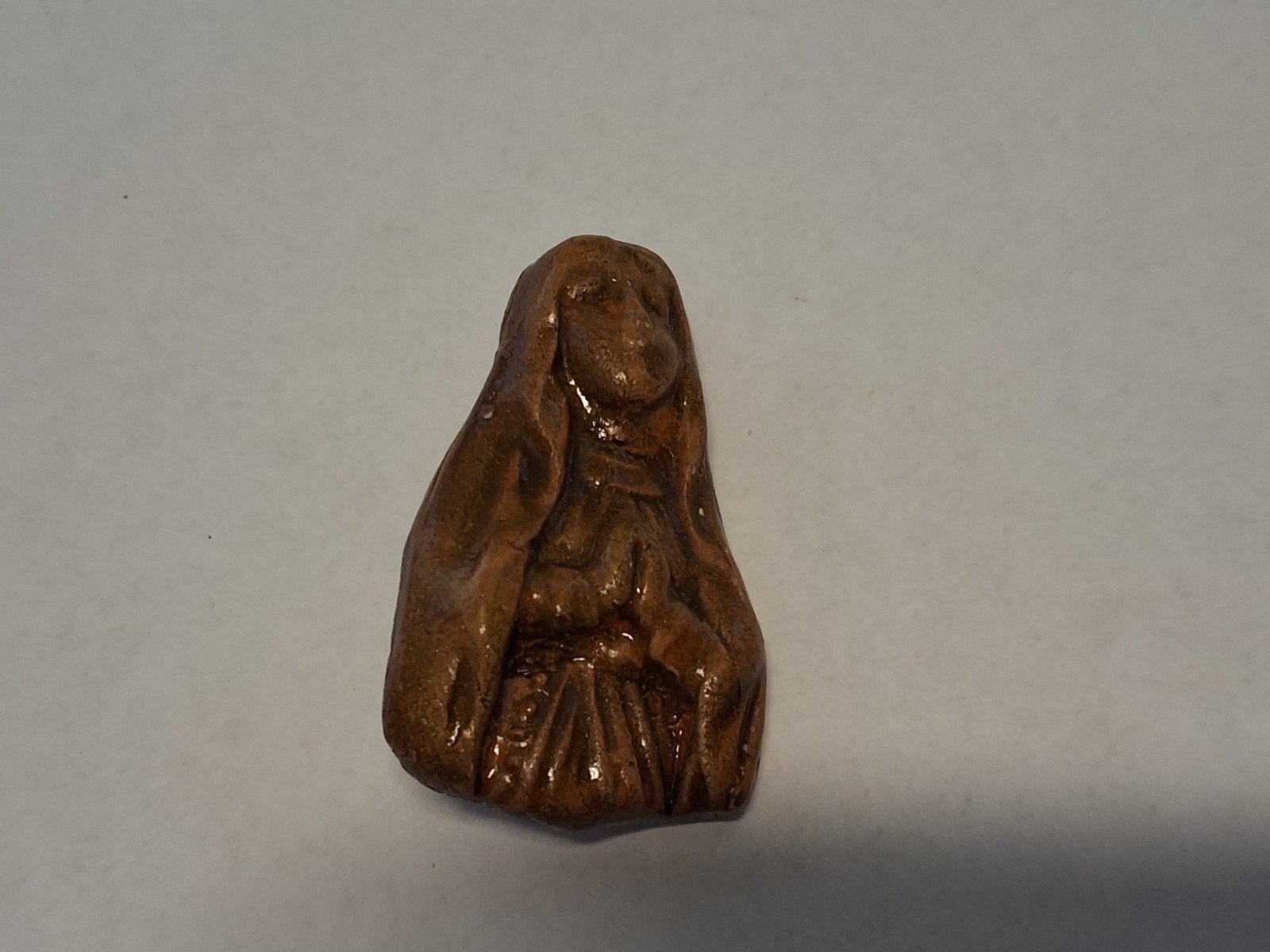 Vintage Maria Broche - Religieus Sieraad, Ophalen of Verzenden
