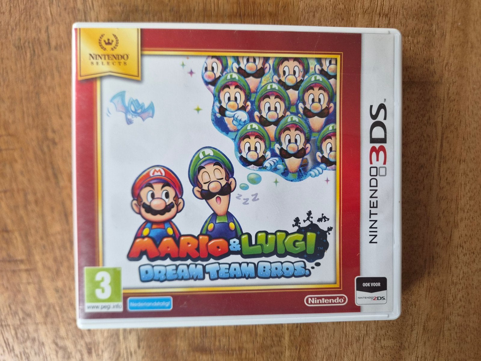 Mario & Luigi: Dream Team Bros. - Nintendo 3DS, 1 speler, Ophalen of Verzenden, Zo goed als nieuw, Role Playing Game (Rpg)