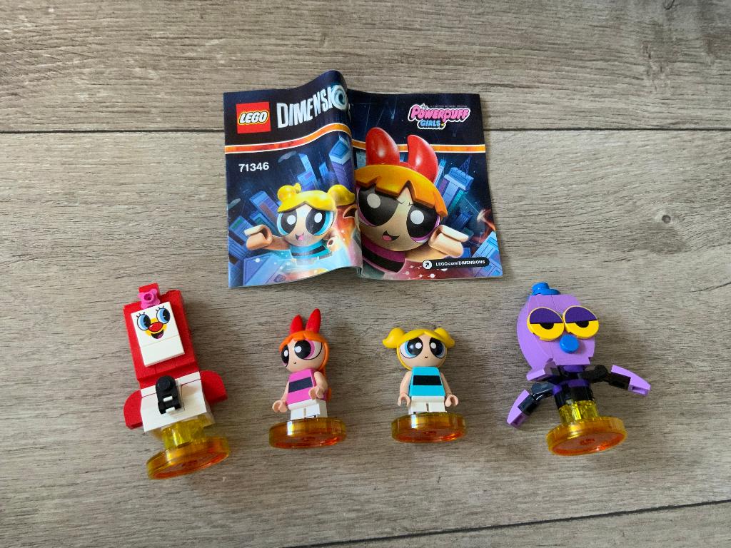 LEGO Dimensions Team Pack 71346 Powerpuff Girls, Avontuur en Actie, 2 spelers, Ophalen of Verzenden, Zo goed als nieuw