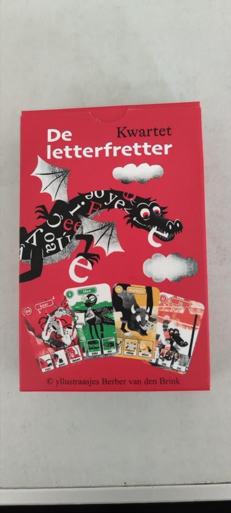 Kwartet De letterfretter, Ophalen of Verzenden, Gebruikt