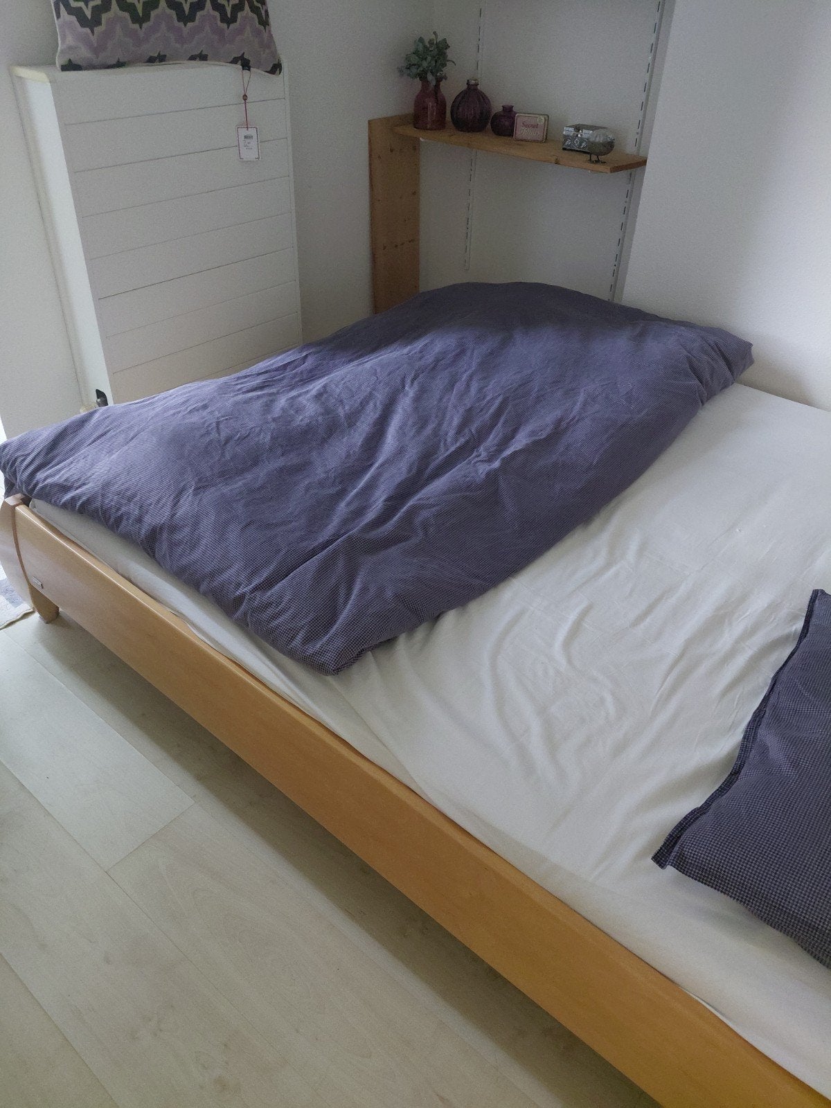 Tweepersoonsbed met matrassen van het merk Hulsta, Huis en Inrichting, Slaapkamer | Bedden, Tweepersoons, Ophalen of Verzenden