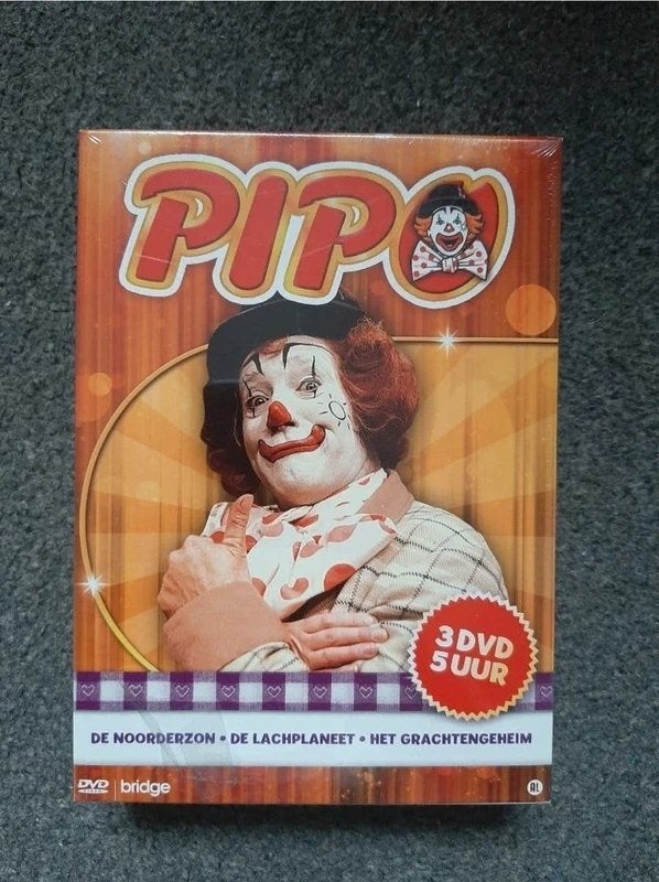 Pipo de Clown – 3 films (nog in folie), Alle leeftijden, Ophalen of Verzenden, Nieuw in verpakking, Overige genres