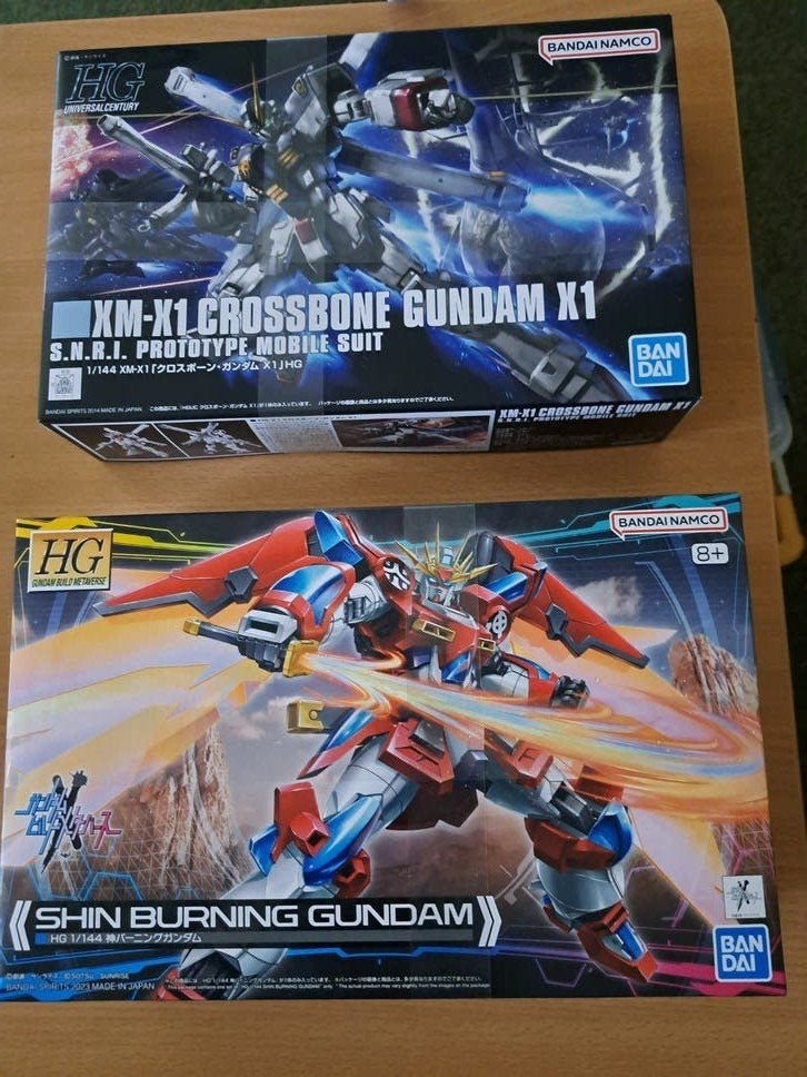 gundam kits. 2x, Hobby en Vrije tijd, Modelbouw | Figuren en Diorama's, Ophalen of Verzenden, Zo goed als nieuw, 1:50 of kleiner