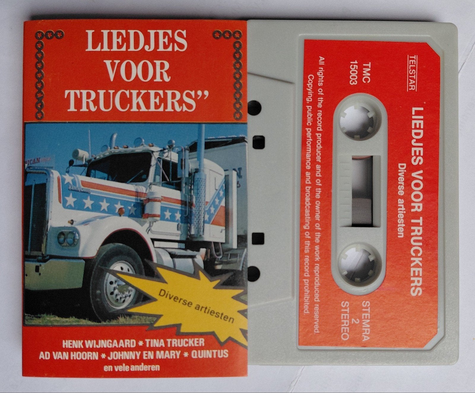 TMC  - 15003. Liedjes voor Truckers., Ophalen of Verzenden, Zo goed als nieuw, 1 bandje