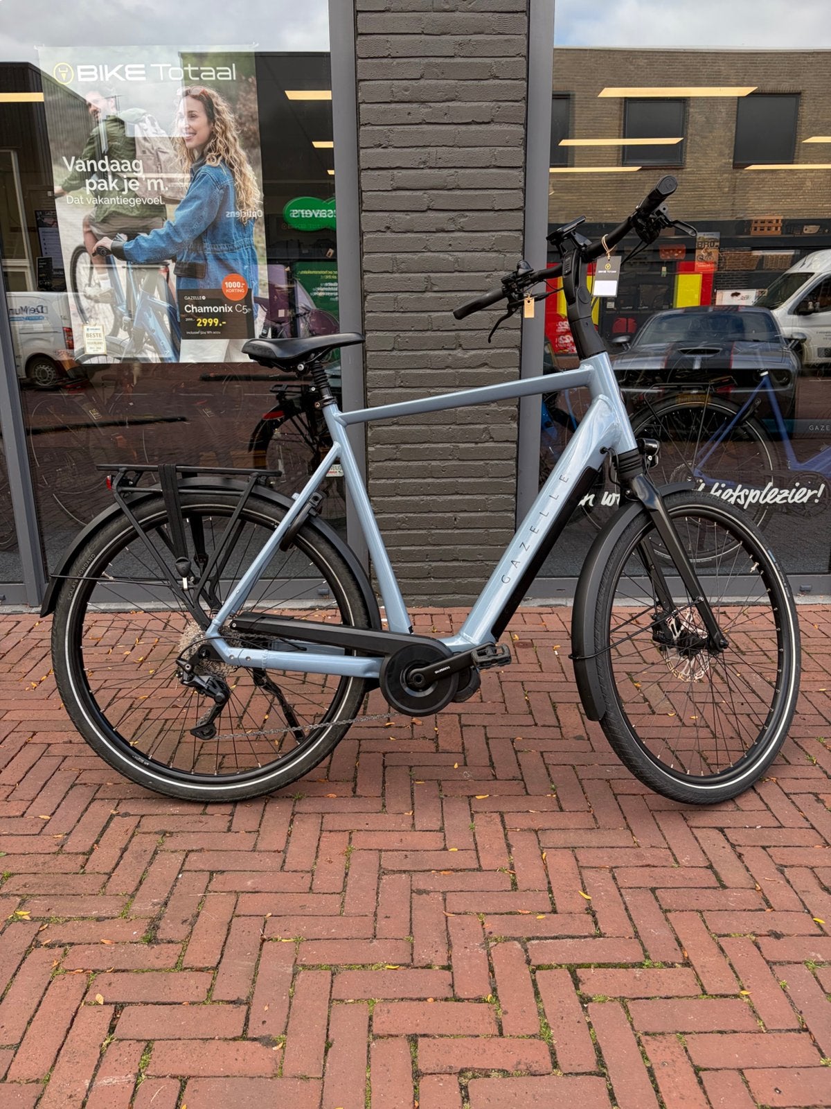 Gazelle Chamonix T10 HMS – 504 Wh – Framemaat 65 – €1.695, Fietsen en Brommers, Ophalen, Versnellingen, Zo goed als nieuw, Schijfrem