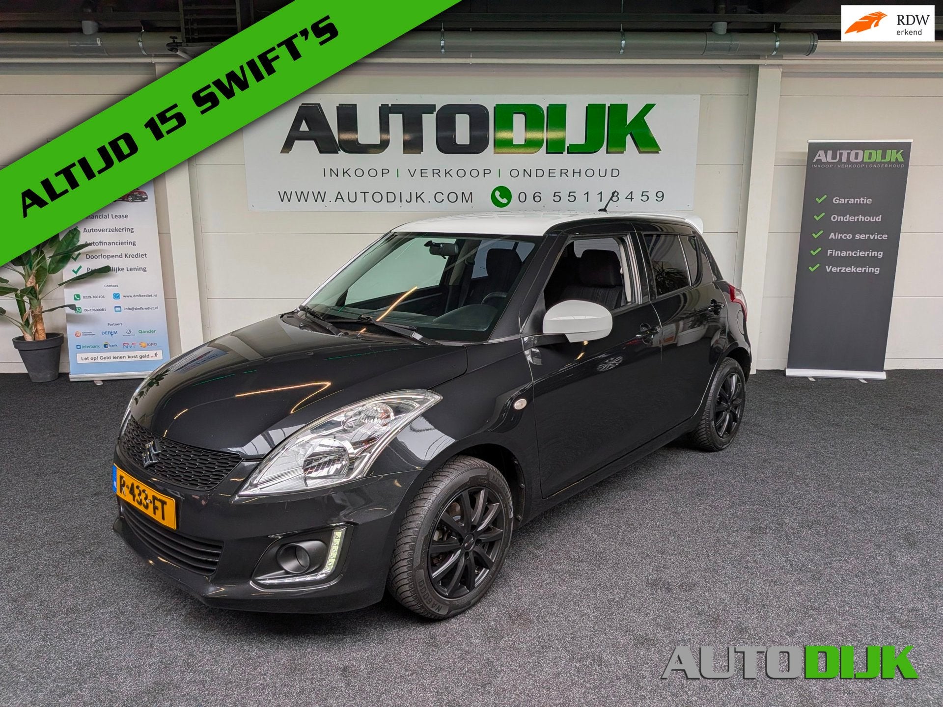 Suzuki Swift 1.2 Black & White Edition|PDC|Cruise|*Carplay, Auto's, Voorwielaandrijving, Stof, Gebruikt, 4 cilinders