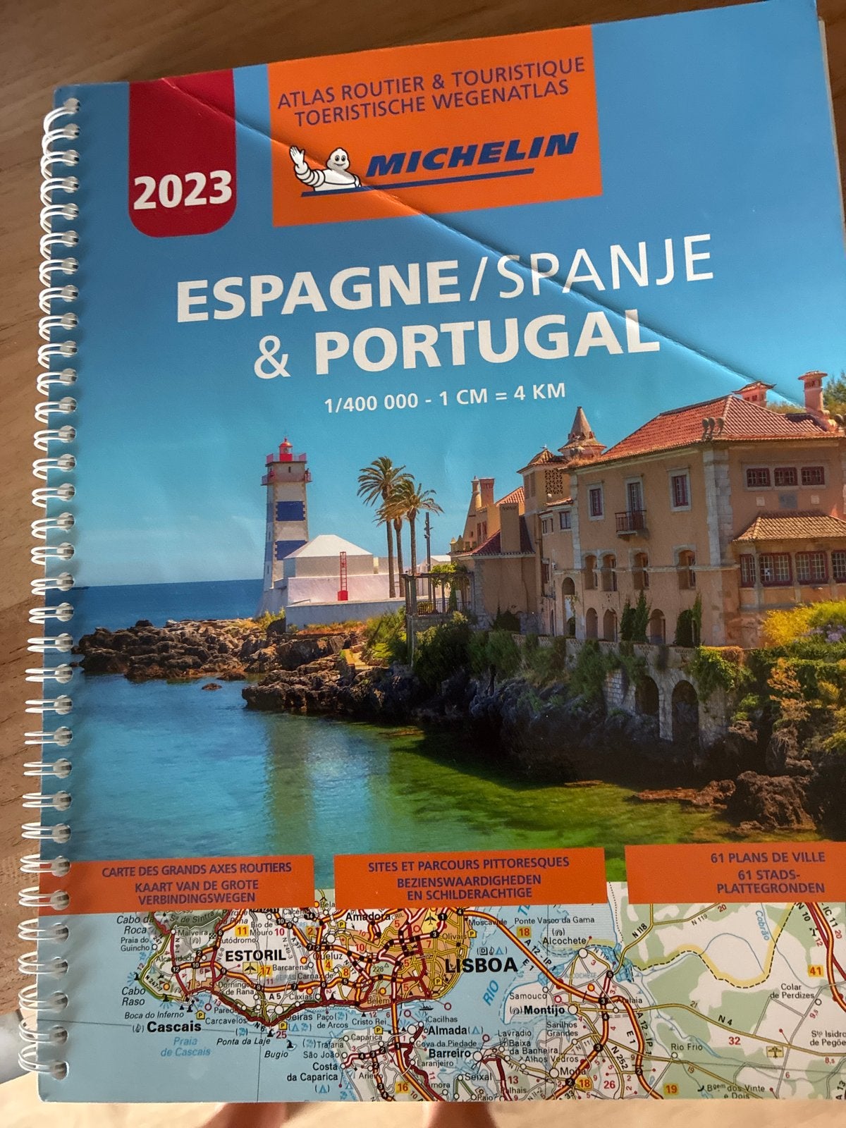 Michelin wegenatlas Spanje & Portugal 2023, Ophalen, Michelin, Europa, Zo goed als nieuw