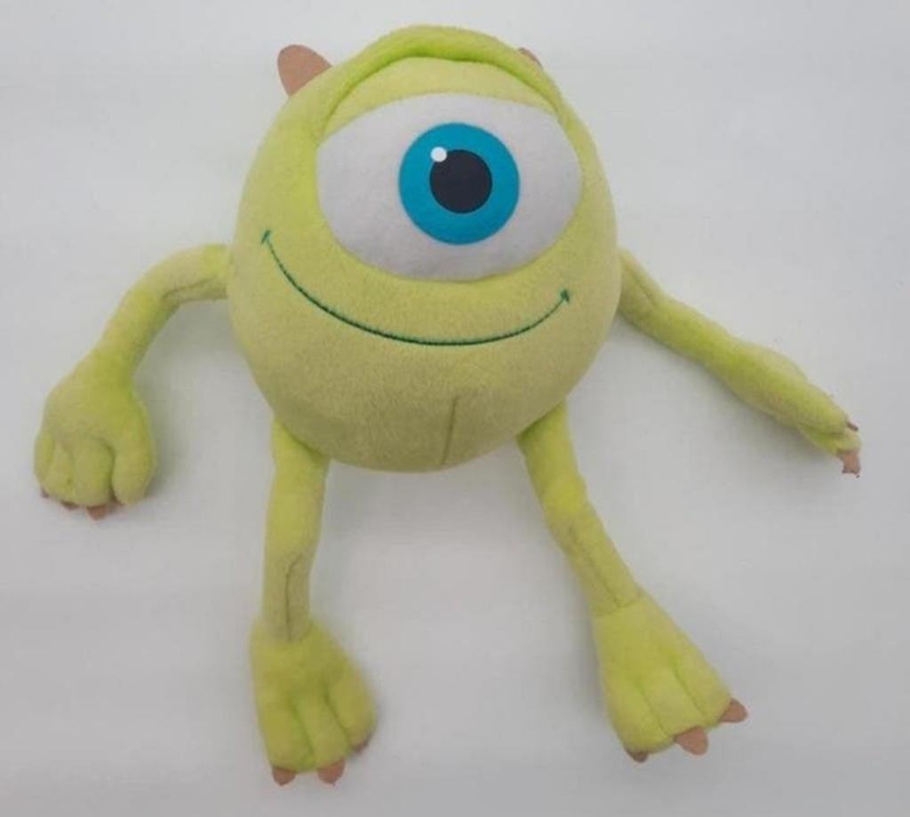 Monsters & Co. Mike knuffel ca. 28cm lang, Ophalen of Verzenden, Overige figuren, Zo goed als nieuw, Knuffel