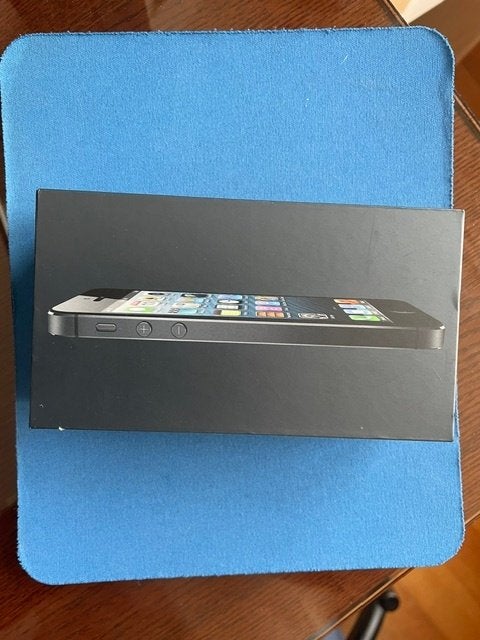 Doosje Iphone 5, 16 GB, IPhone 5, Zwart, Ophalen of Verzenden